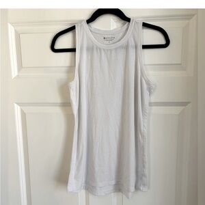Athleta White Relaxed Sleeveless Tank Top | S | NWOT